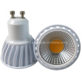 Alto poder 5W 2700k Residencial Dimmable GU10 COB LED Proyector